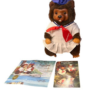 VTG Raikes Originals Timber Creek Collection Lucy Beaver '88 Wood Face Plush IOB